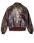 Avirex "Skull Angels" Type A2 Leather Bomber Jacket