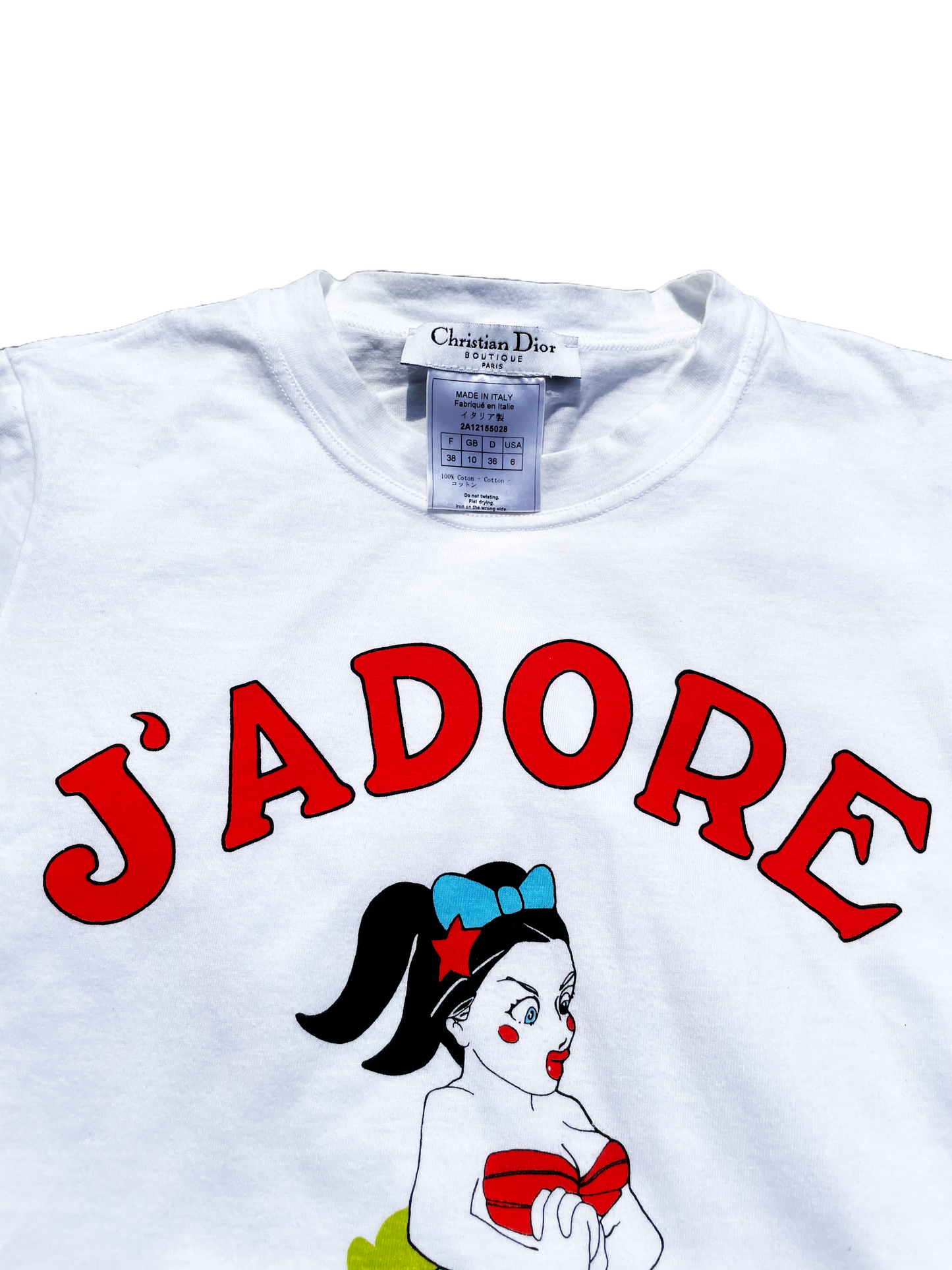 Christian Dior SS02 Holiday Cruise J’Adore Mermaid Tee