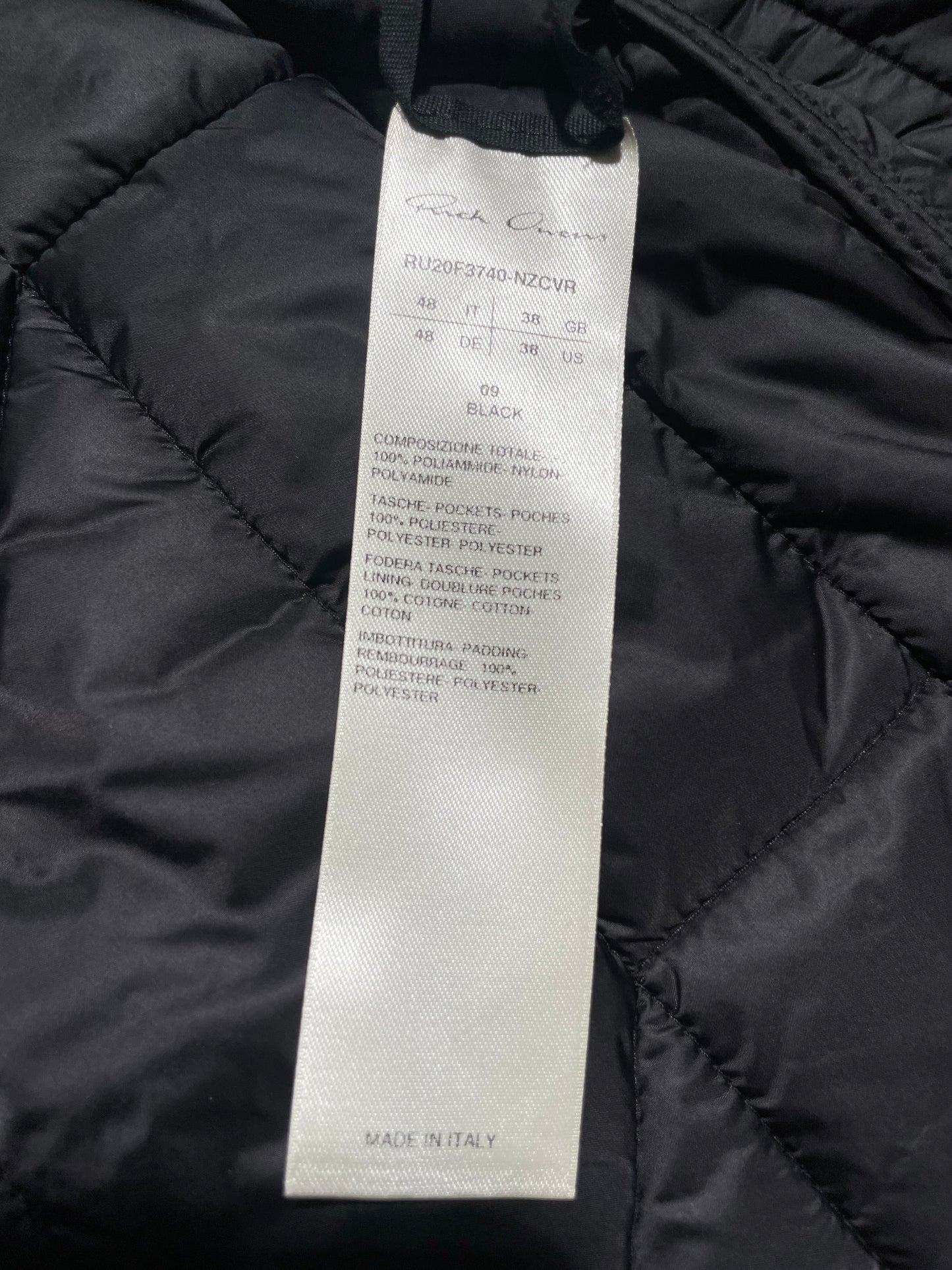 Rick Owens ‘Performa’ FW20 Cargo Vest