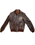 Avirex "Skull Angels" Type A2 Leather Bomber Jacket