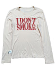 Maison Margiela AW06 “I Dont Smoke” Long Sleeve