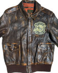 Avirex "Skull Angels" Type A2 Leather Bomber Jacket