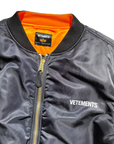 Vetements x Alpha Industries SS18 Emoji Reversible Bomber