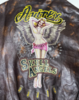 Avirex "Skull Angels" Type A2 Leather Bomber Jacket