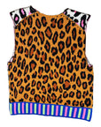Comme Des Garçons Homme Plus SS18 Leopard Print Vest