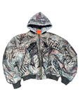 Mowalola Hooded Graffiti Bomber