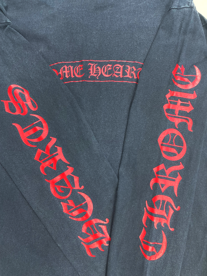 2004 Chrome Hearts Script Logo LS Tee